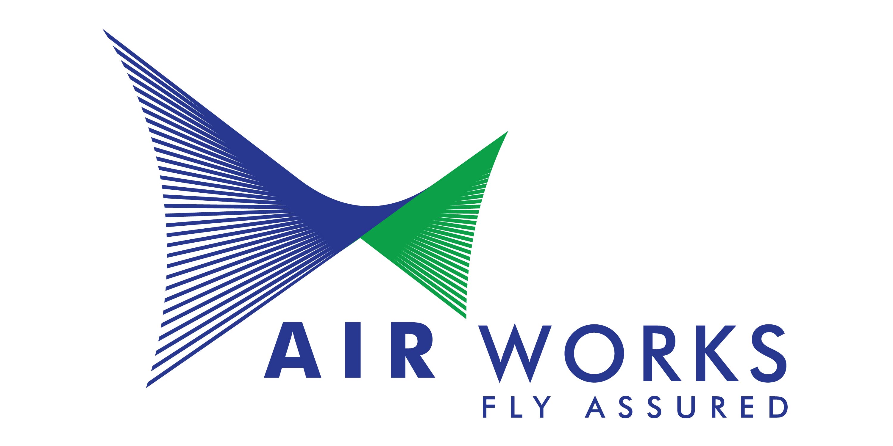 Air Works航空公司使用新品牌標(biāo)志設(shè)計(jì)刷新品牌標(biāo)識(shí)
