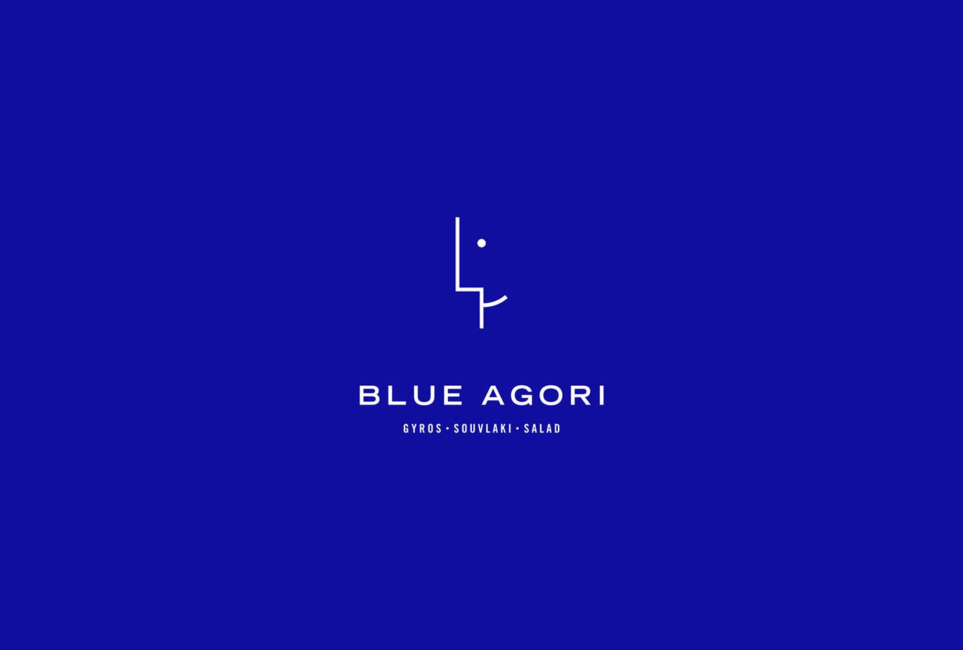 BLUEA AGORI美食吧VI形象設(shè)計(jì)